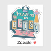 Heavens naar Betsy Sticker (Vel)