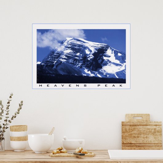 Heavens Peak Poster (Keuken)