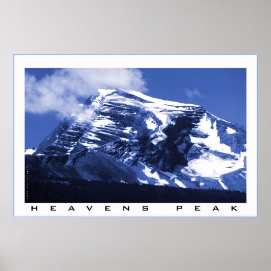 Heavens Peak Poster (Voorkant)