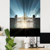Heavens Pearly Gates Poster (Thuiskantoor)