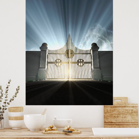 Heavens Pearly Gates Poster (Keuken)