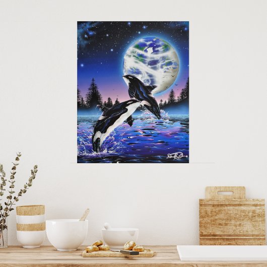 Heaven's Plain Poster (Keuken)