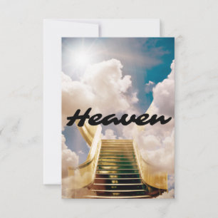 Heaven's Stairway Flat Wenskaart Kaart