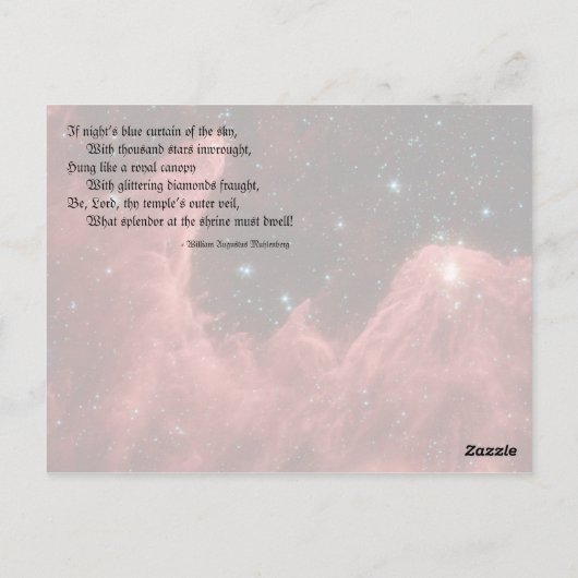 Heaven's Veil - Briefkaart (Achterkant)