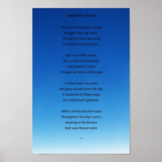 Heaven's Wind Poster (Voorkant)