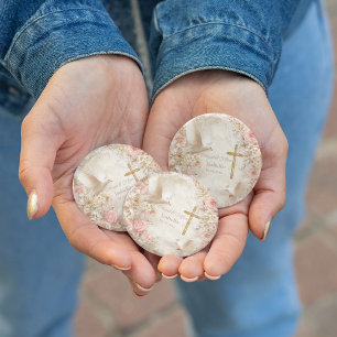 Heaveny Blush & Gold Quince, op maat Button Flesopener