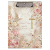 Heaveny Blush & Gold Quince, op maat Klembord (Voorkant)