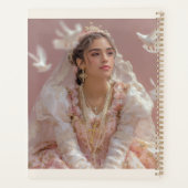 Heaveny Blush & Gold Quince, op maat Planner (Achterkant)