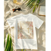 Heaveny Blush & Gold Quince, op maat T-shirt