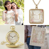 Heaveny Blush & Gold Quince, op maat T-shirt