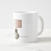 Heavy-Base Ceramic Lamp Grote Koffiekop (Voorkant rechts)