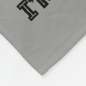 Heavy Cross-Hatched Elephant Fleece Deken (Hoek)