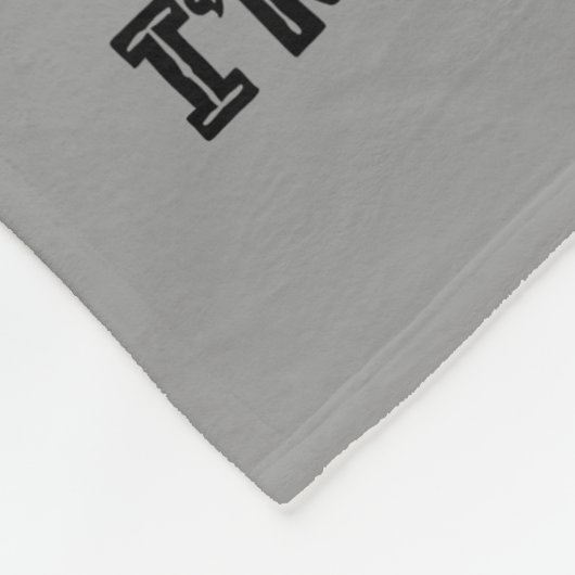 Heavy Cross-Hatched Elephant Fleece Deken (Hoek)