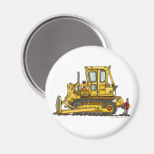 Heavy Duty Bulldozer Dirt Mover Bouwmagneet Magneet (Voorkant / Achterkant)
