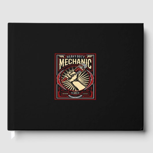heavy duty mechanic gastenboek (Voorkant)