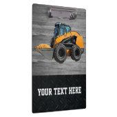Heavy Equipment Business Skid Steer Construction N Klembord (Rechts)