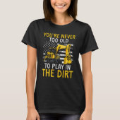 Heavy Equipment Operator Backhoe Operator Men 7 T-shirt (Voorkant)
