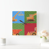 Heavy Equipment Transfer - Plakken Vierkante Klok (Huis)