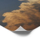 Heavy Gale Stormy Clouds Poster (Hoek)