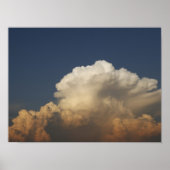 Heavy Gale Stormy Clouds Poster (Voorkant)