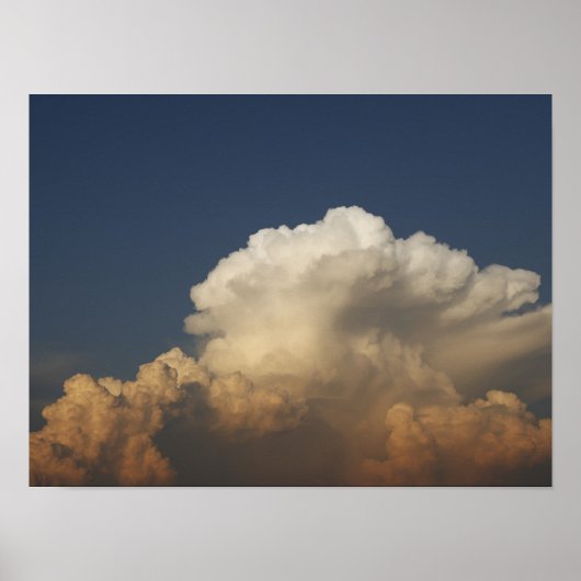 Heavy Gale Stormy Clouds Poster (Voorkant)