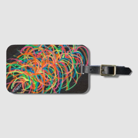 Heavy ion collisions-bagagelabel bagagelabel (Voorkant (horizontaal))