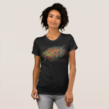 Heavy Ion Collisions dames T-shirt