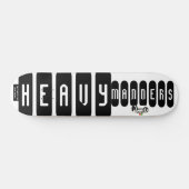 HEAVY MANNERS Skateboard (Horizontaal)