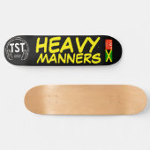 HEAVY MANNERS SKATEBOARDS / JMT SKATERBOARDS (Horizontaal)
