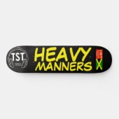 HEAVY MANNERS SKATEBOARDS / JMT SKATERBOARDS (Horizontaal)