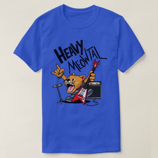 Heavy Meowtal T-shirt (Design voorkant)