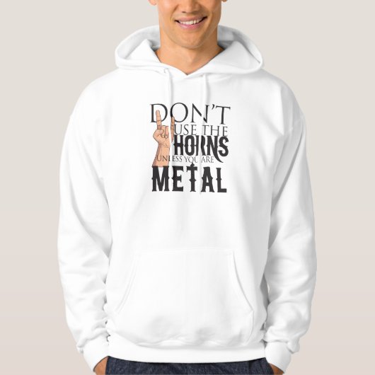 Heavy Metal Badass Hoodie (Voorkant)