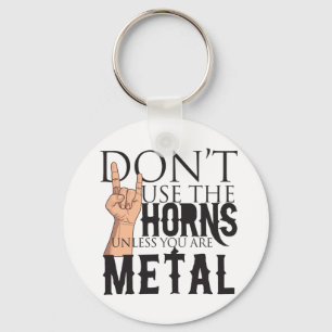 Heavy Metal Badass Sleutelhanger