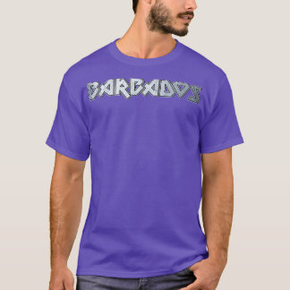 Heavy metal Barbados T-shirt