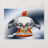 Heavy Metal Briefkaart (Voorkant)
