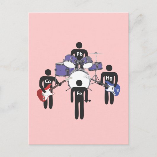 Heavy Metal Briefkaart (Voorkant)