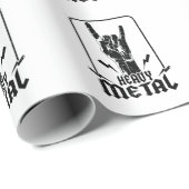 Heavy Metal Cadeaupapier (Rol Hoek)