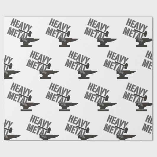 Heavy Metal Cadeaupapier (Vlak)
