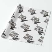 Heavy Metal Cadeaupapier (Uitgerold)