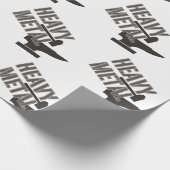 Heavy Metal Cadeaupapier (Hoek)