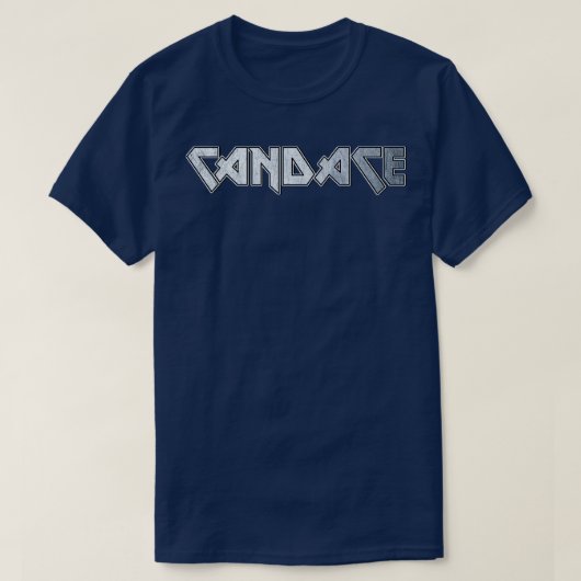 Heavy metal Candace T-shirt (Design voorkant)