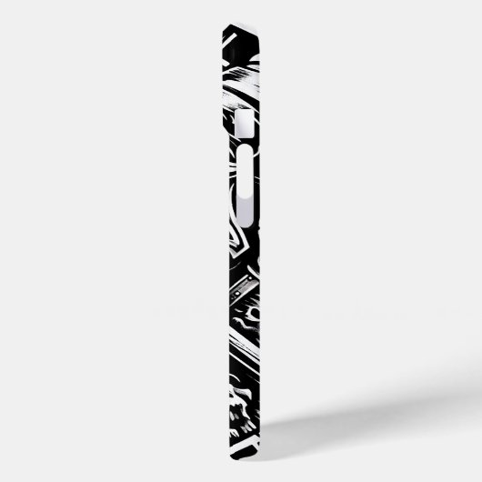 Heavy Metal Case-Mate iPhone Case (Achterkant / Links)