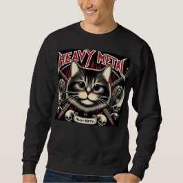 Heavy Metal Cat Trui