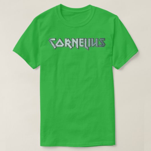 Heavy metal Cornelius T-shirt (Design voorkant)