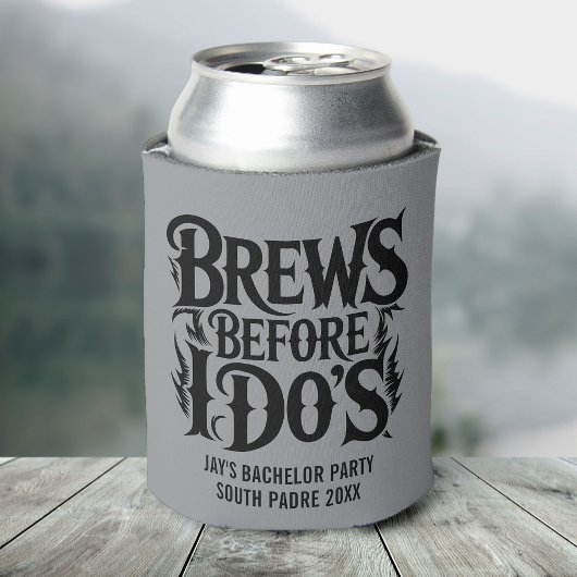 Heavy Metal Custom Bachelor Party Rock N' Roll Blikjeskoeler