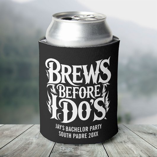 Heavy Metal Custom Bachelor Party Rock N' Roll Blikjeskoeler