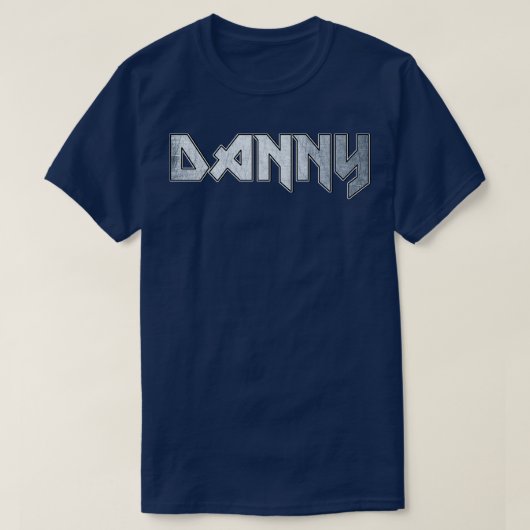 Heavy metal Danny T-shirt (Design voorkant)