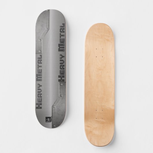 Heavy Metal Dd Brand Skateboard (Voorkant)
