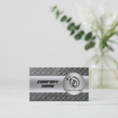 HEAVY METAL DESIGN VISITEKAARTJE (Staand voorkant)