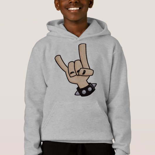 Heavy Metal Devil Horns (Voorkant)